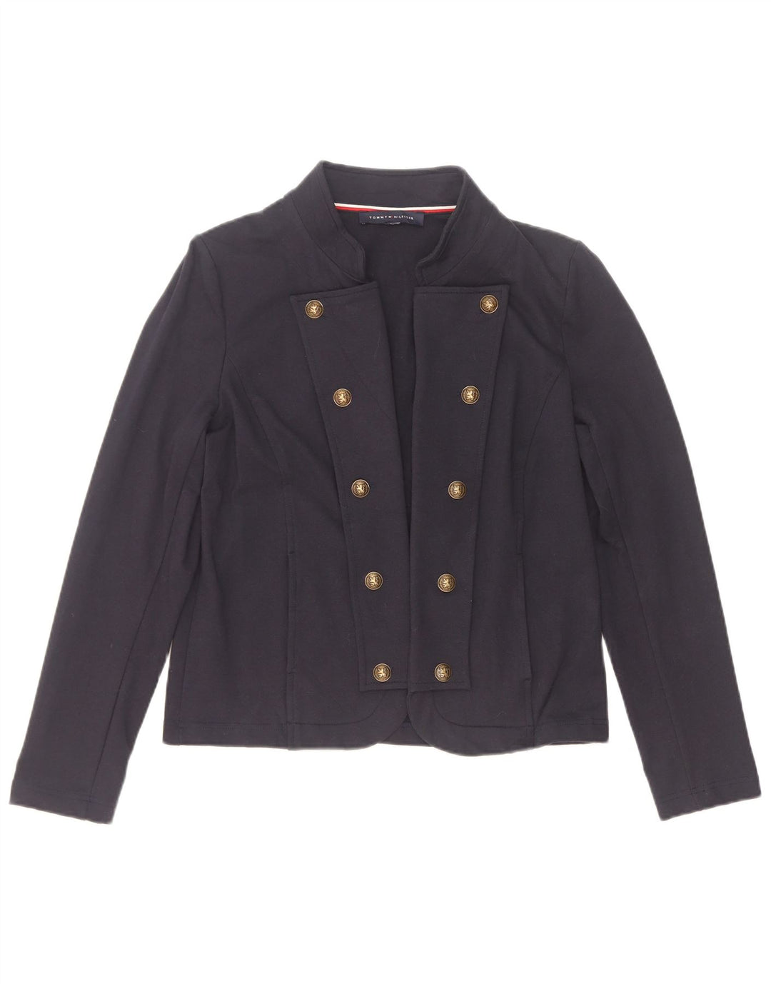Tommy Hilfiger ženska bomber jakna UK 14 srednje tamnoplavi pamuk
