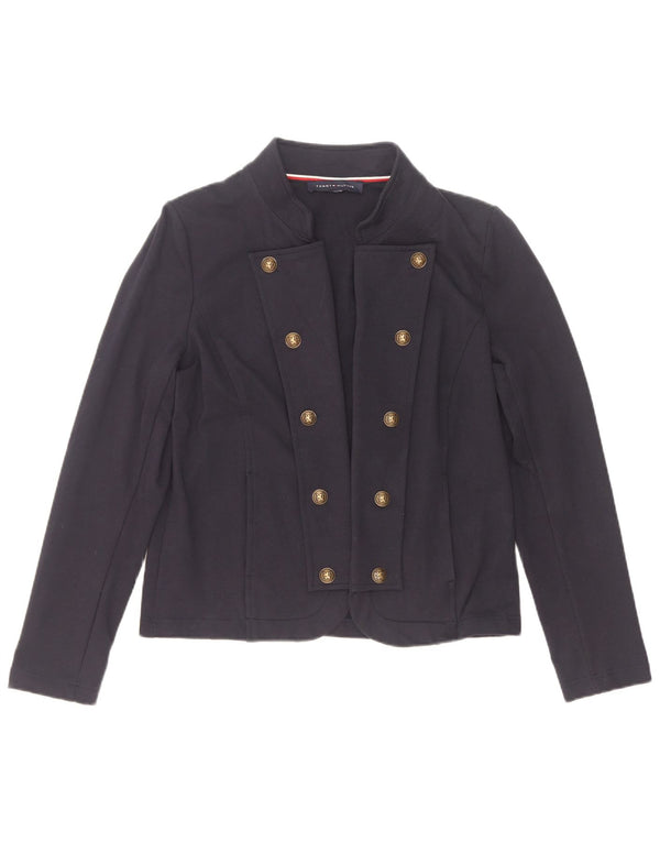Tommy Hilfiger ženska bomber jakna UK 14 srednje tamnoplavi pamuk