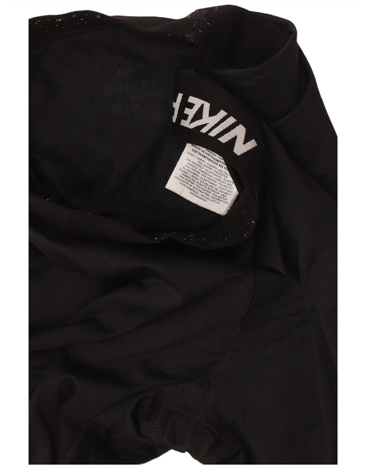 Ženske hlače za trenirku Nike Graphic UK 12 Srednje crni poliester