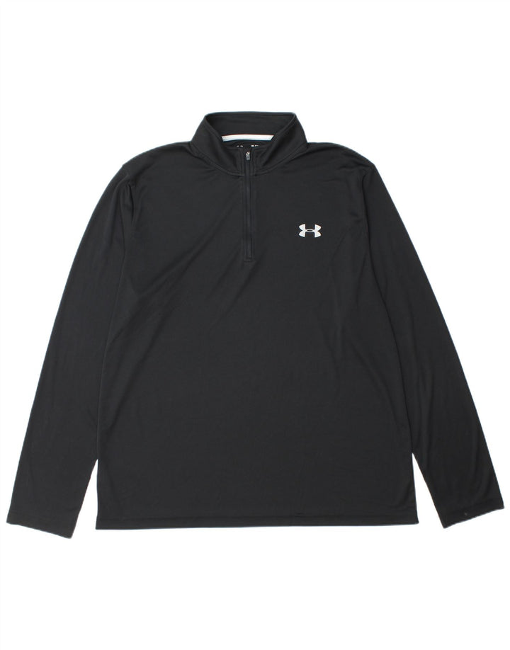 Gornji dio trenirke Under Armour Heat Gear s patentnim izrezom XL, crni