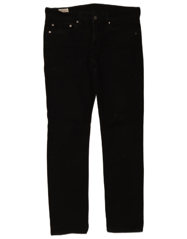 Levi's muške 511 uske traperice W32 L32 crni pamuk