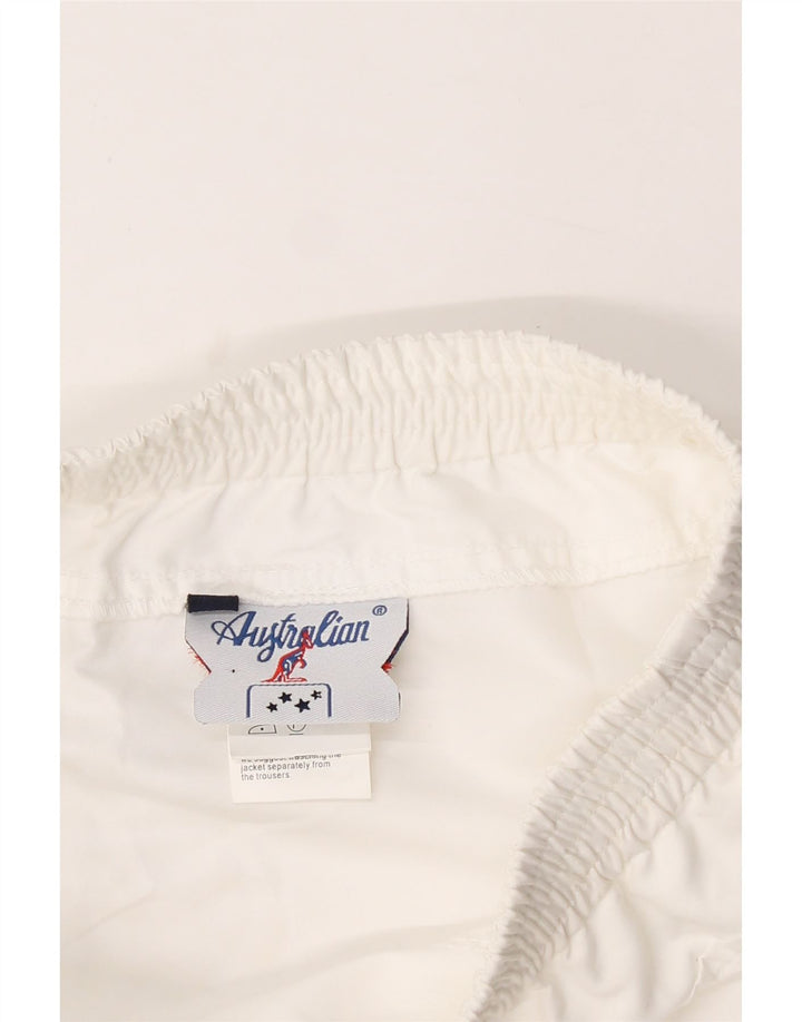 AUSTRALIAN L'ALPINA Womens Mini Skirt W24 XS White Polyester Vintage AUSTRALIAN L'ALPINA and Second-Hand AUSTRALIAN L'ALPINA from Messina Hembry 