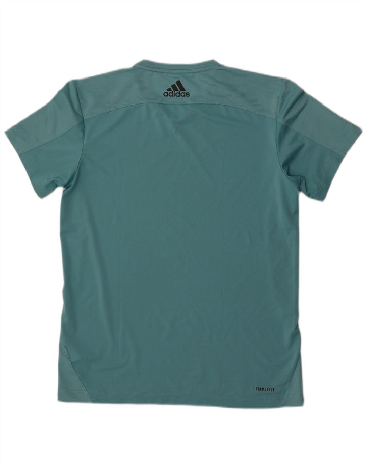 Adidas muška Aeroready majica kratkih rukava srednje tirkizne boje od poliestera