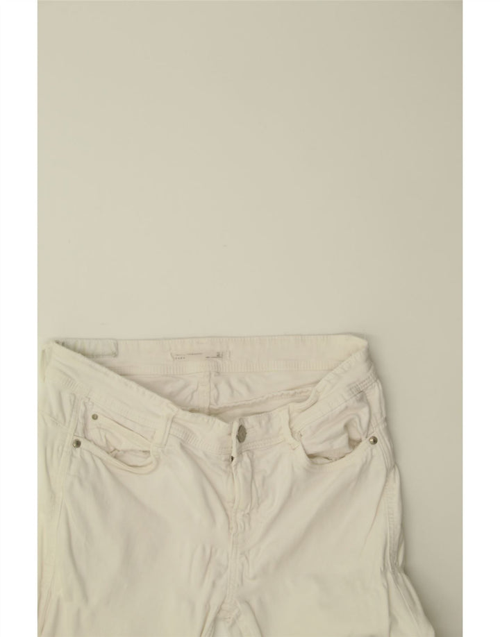ZARA Womens Straight Jeans W28 L26 White Vintage Zara and Second-Hand Zara from Messina Hembry 