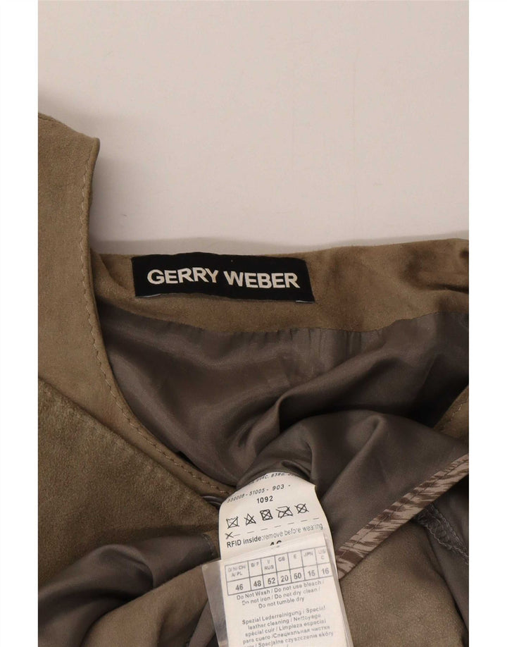Gerry Weber Ženska antilop jakna UK 20 2XL siva koža