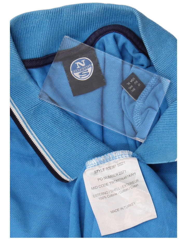 North Sails muška polo majica XL plavi pamuk