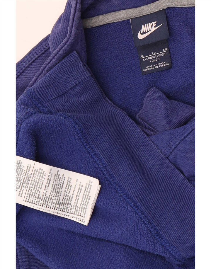 Nike muška trenirka gornja jakna XL plavi pamuk