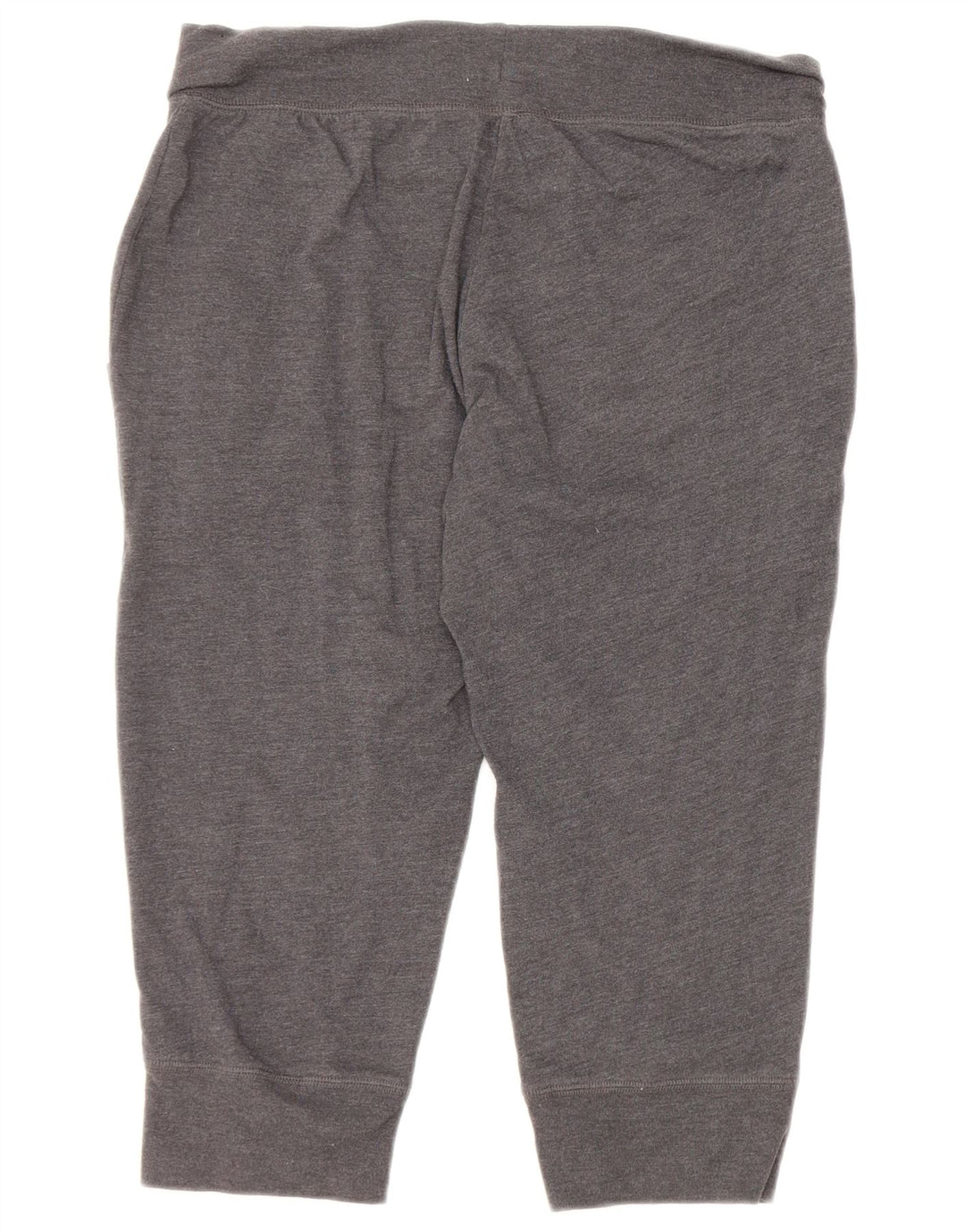 Reebok Ženske Capri Trenirke Hlače Joggers UK 14 Srednje sivi Pamuk