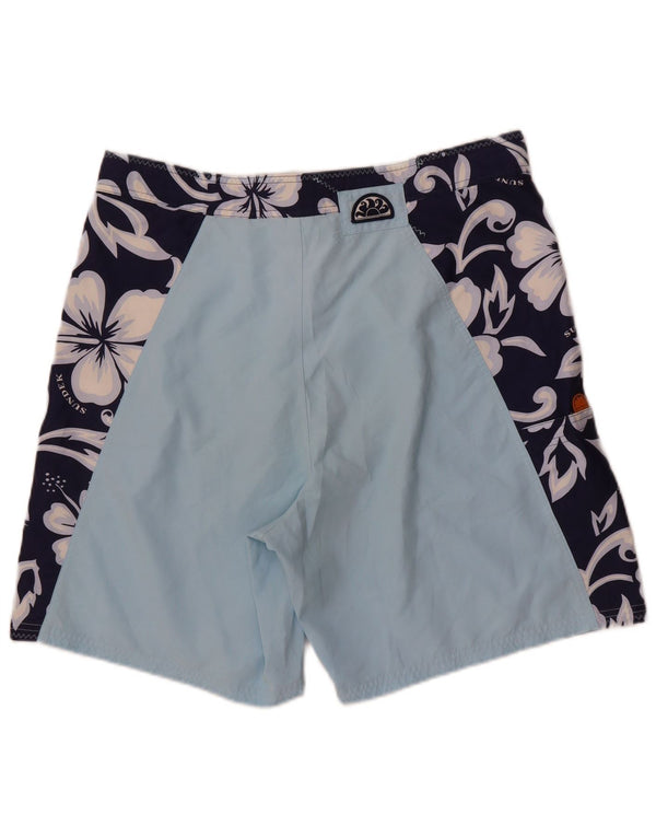 Sundek muške kupaće kratke hlače XL plavi cvjetni poliester