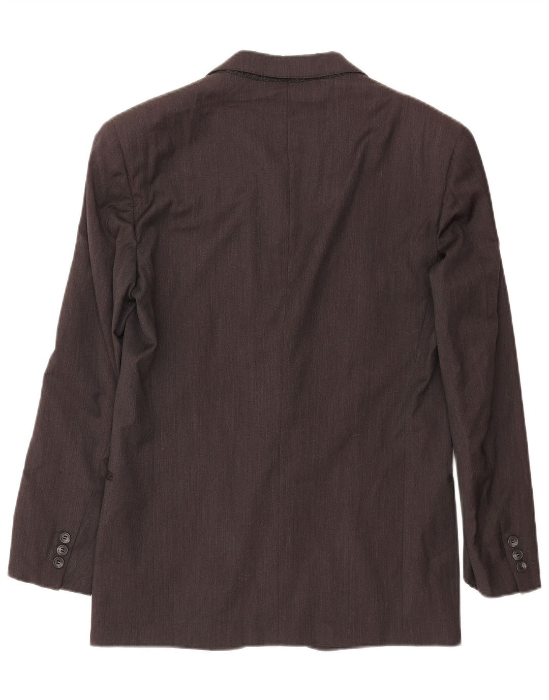 VALENTINO Muška jakna sa 2 gumba IT 46 Mala siva djevičanska vuna