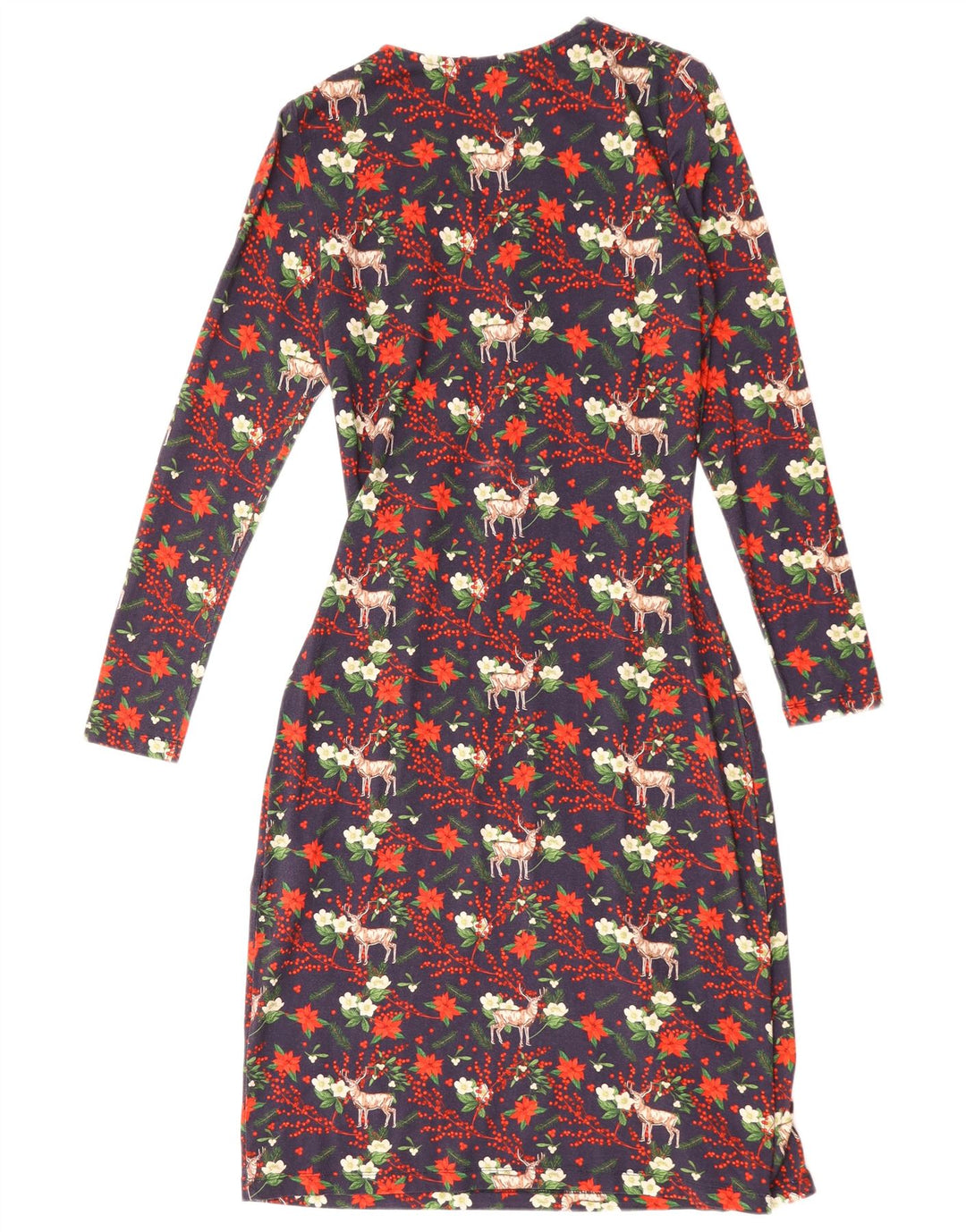 Joe Browns ženska plašt haljina UK 8 Mala tamnoplava cvjetna viskoza