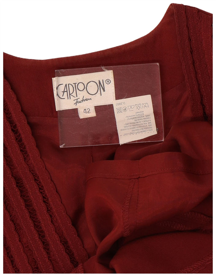 CARTOON Ženska jakna sa 7 gumba IT 42 Srednje crvena viskoza