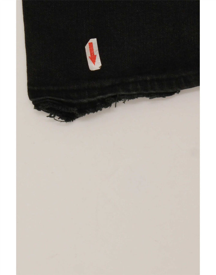Levi's muške uske traperice W32 L32 crni pamuk