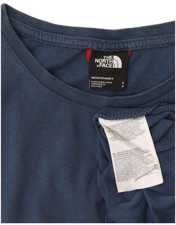 The North Face muška majica kratkih rukava Mali plavi pamuk