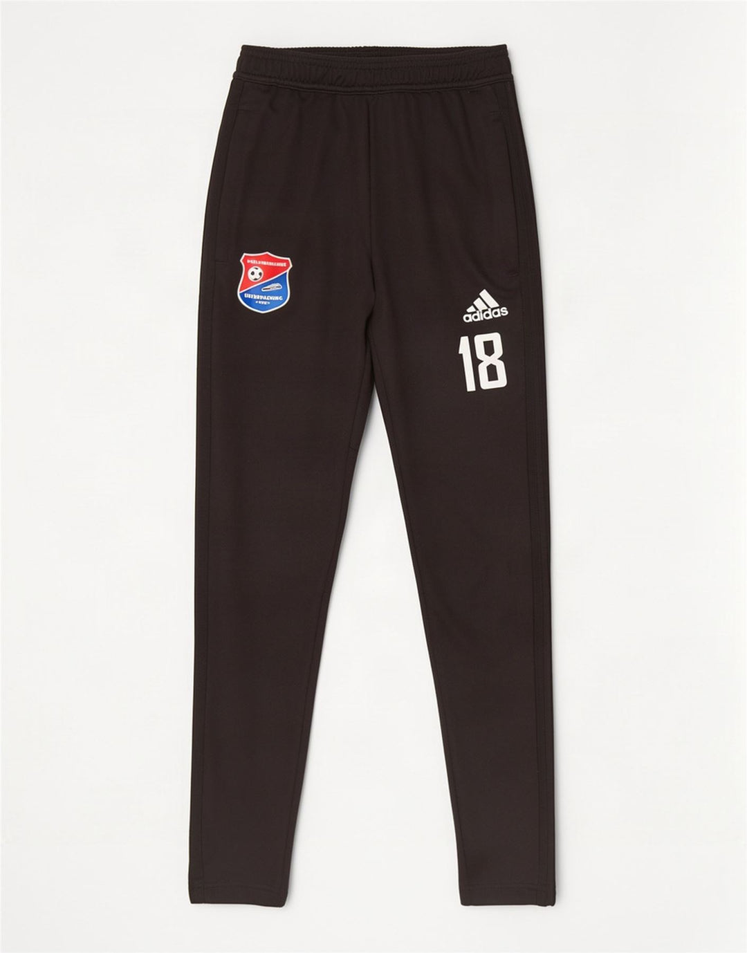 Adidas muške hlače za trenirku s grafičkim motivima, male crne poliesterske hlače