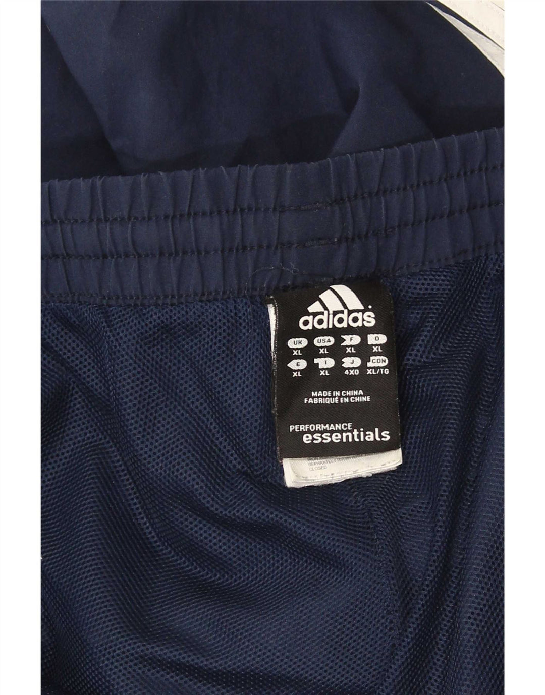 Adidas muške hlače za trenirku Climalite XL tamnoplavi poliester