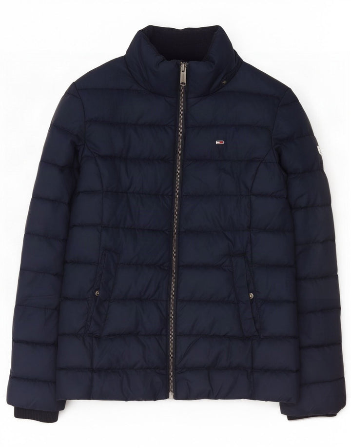 Tommy Hilfiger Ženska podstavljena jakna UK 12 Srednje tamnoplava