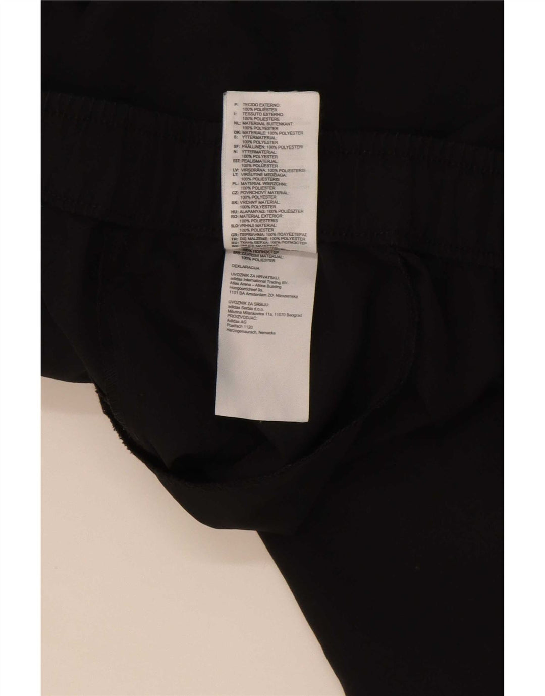 Adidas muška trenirka Climalite hlače Joggers veliki crni poliester
