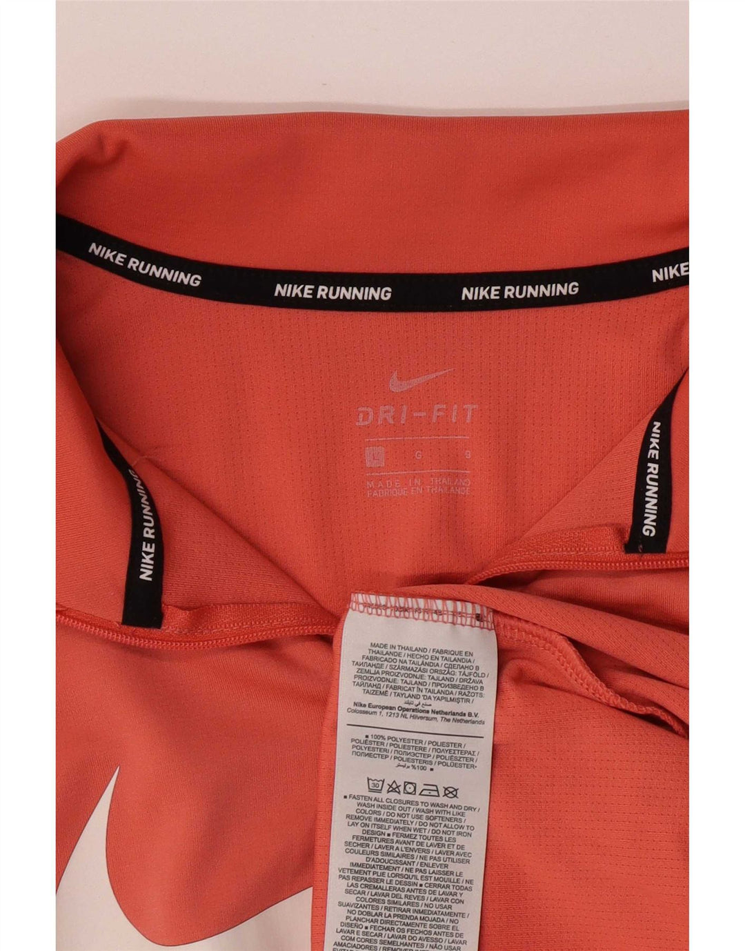Nike Ženski Dri Fit Graphic Pulover Trenirka Top UK 16 Large Pink