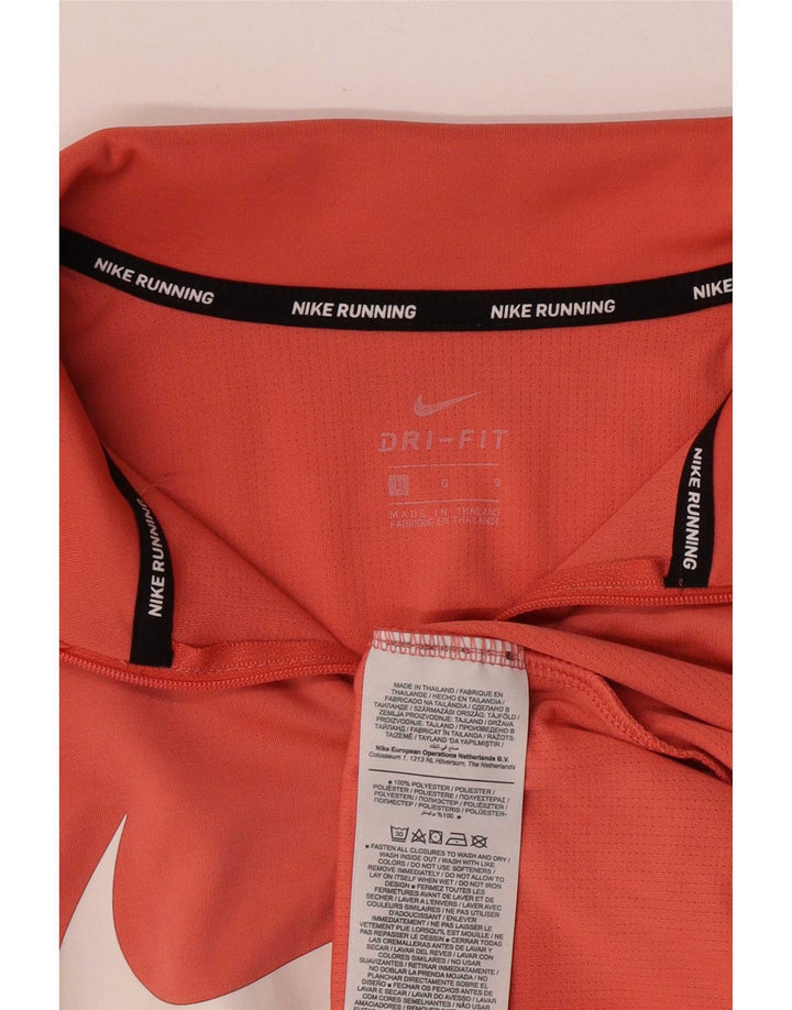 Nike Ženski Dri Fit Graphic Pulover Trenirka Top UK 16 Large Pink