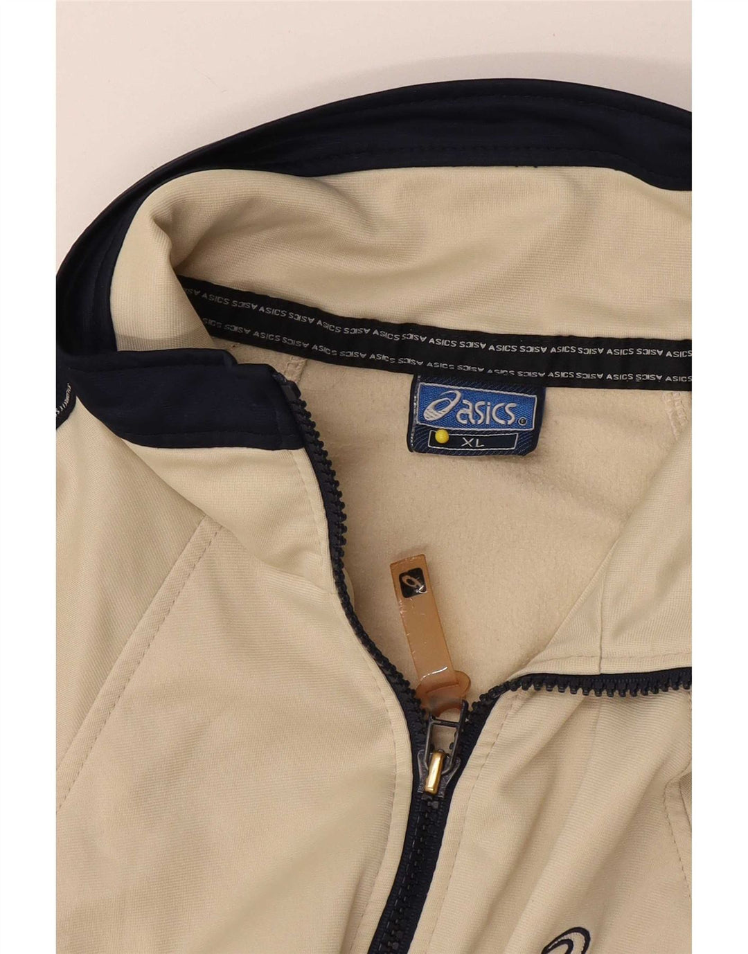 Asics muška trenirka gornja jakna XL bež boja