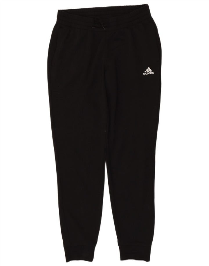 ADIDAS Ženske grafičke trenirke Hlače Joggers UK 12/14 srednje crne