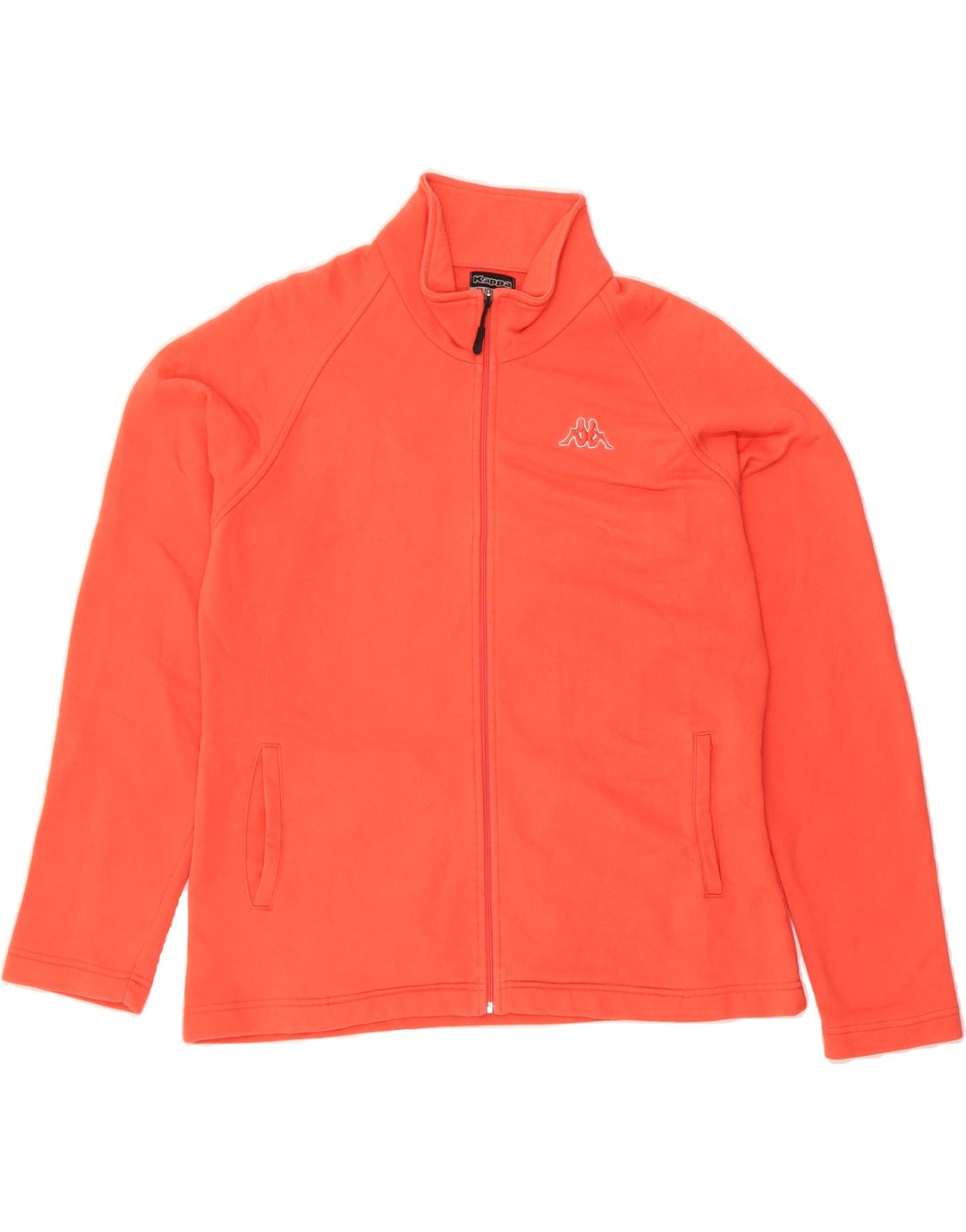 KAPPA Womens Tracksuit Top Jacket UK 20 2XL Red Cotton Vintage Kappa and Second-Hand Kappa from Messina Hembry 