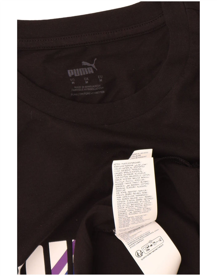 Puma muški grafički prsluk Srednji crni pamuk