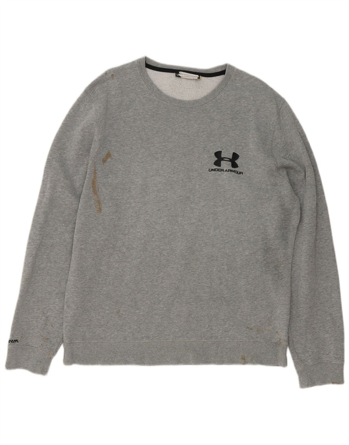 Under Armour muški džemper s grafičkim motivima s velikim sivim pjegama