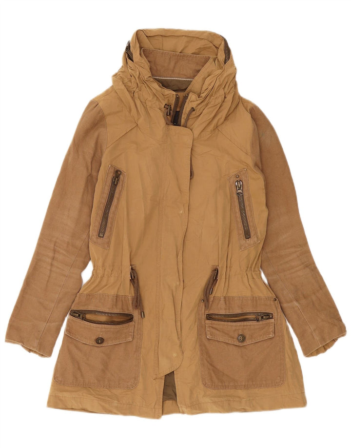 Zara ženska prevelika parka jakna UK 6 XS bež