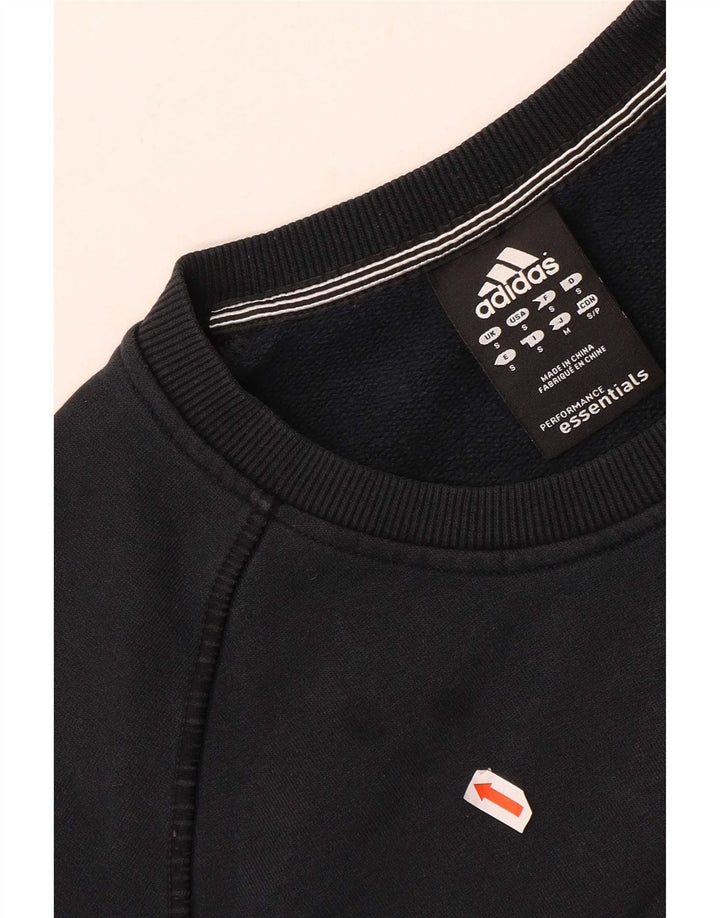 Adidas muški džemper s grafičkim motivima mali tamnoplavi