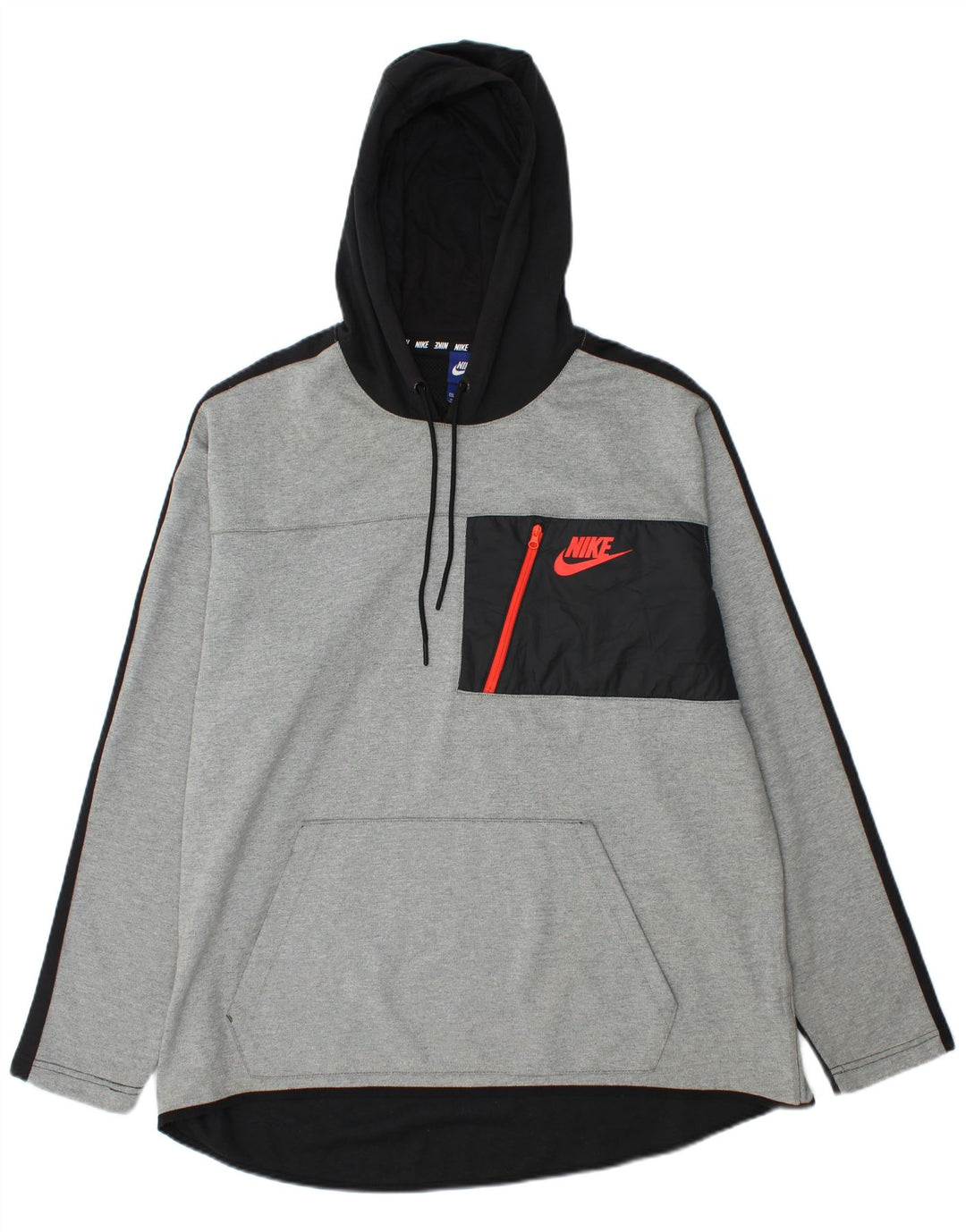 Nike muška majica s kapuljačom 2XL siva boja