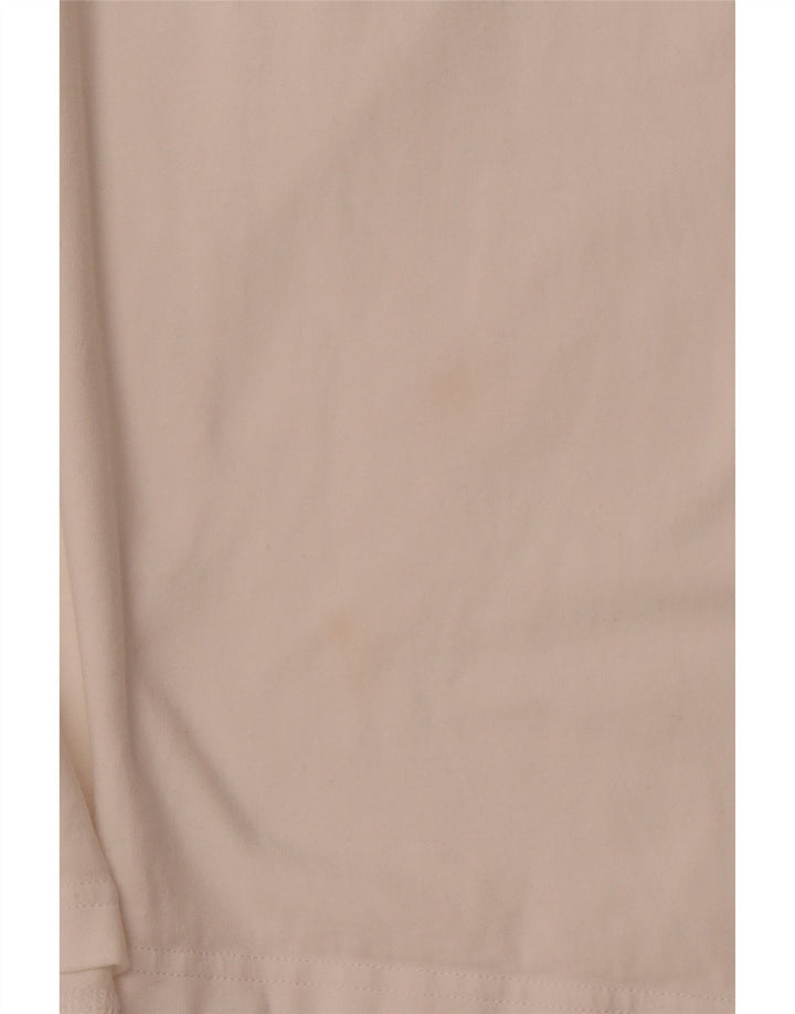 ADIDAS ženska majica kratkih rukava bez rukava UK 16 Velika bijela pamučna haljina