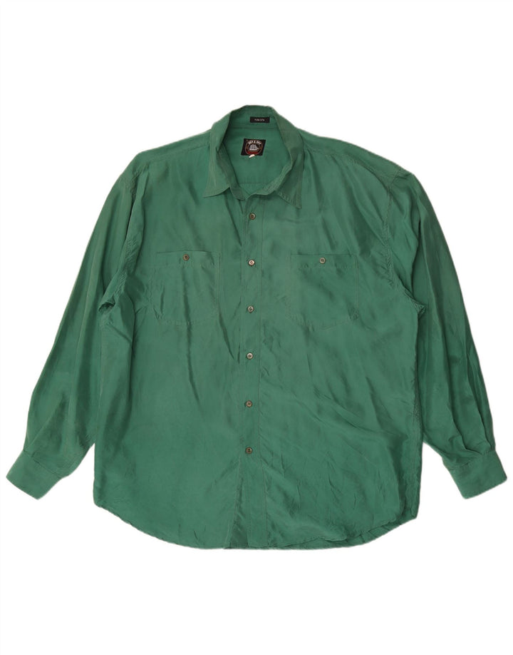 Sea & Sky muška košulja 2XL zelena svila