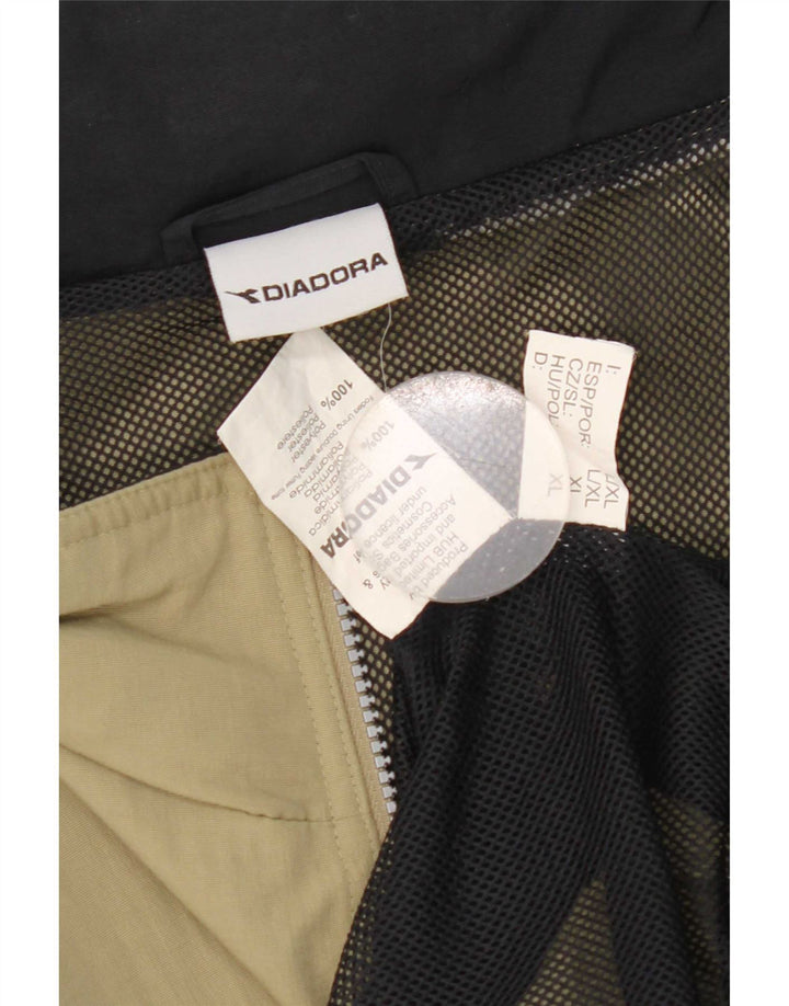 Diadora muška kišna jakna UK 42 XL kaki poliester