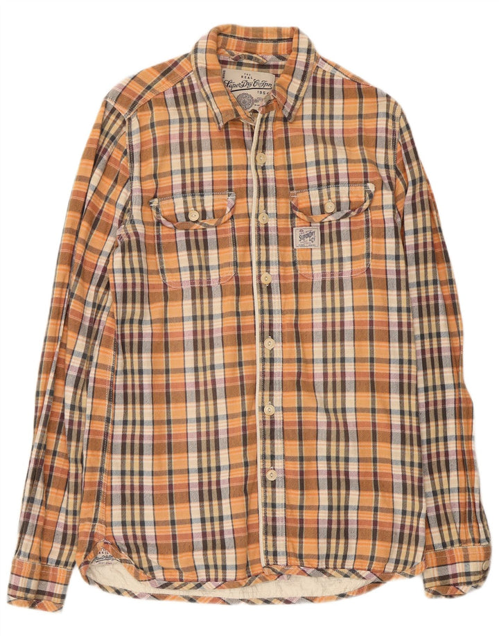 Superdry muška flanelska košulja, pamuk, veliki raznobojni karirani komad