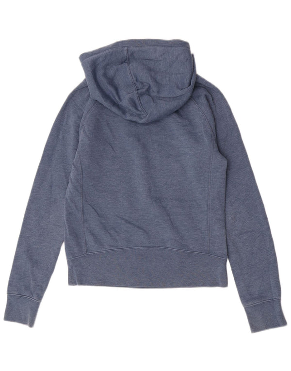 Hurley Ženska majica s kapuljačom opuštenog kroja UK 4 XS, plavi pamuk