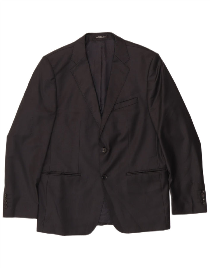 Zara muška jakna sa 2 gumba EU 54 XL crna