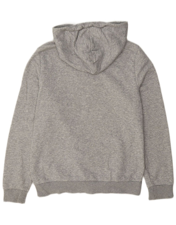 Adidas ženska majica s kapuljačom s kapuljačom UK 12/14, srednje sivi flekasti pamuk