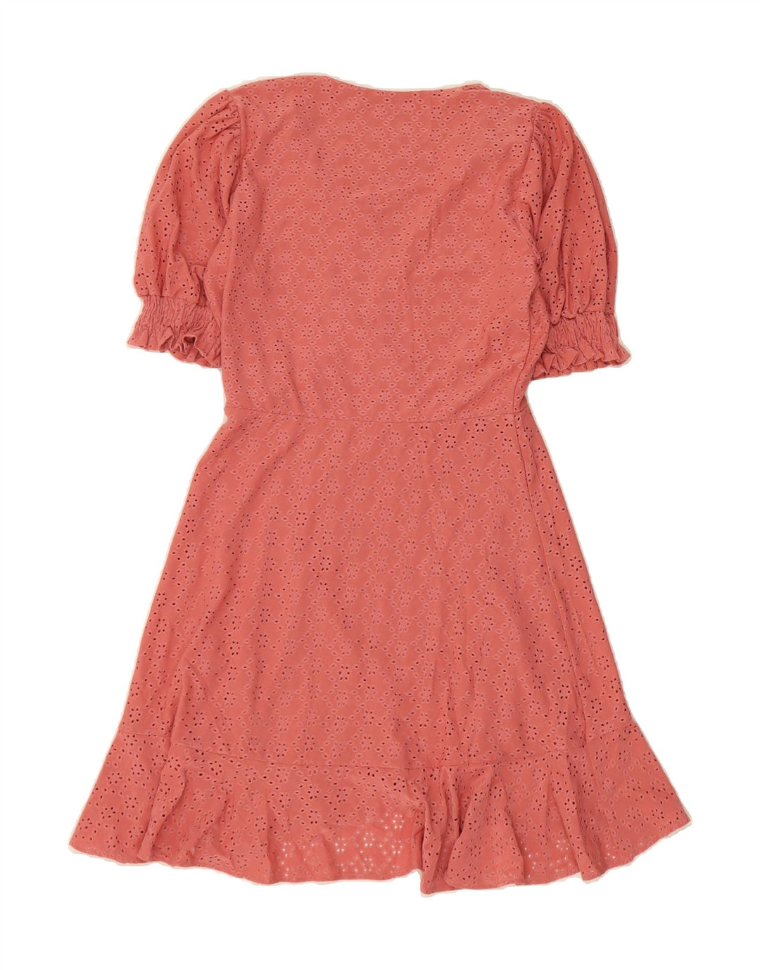 OASIS Womens Wrap Dress UK 10 Small Pink Polyester Vintage Oasis and Second-Hand Oasis from Messina Hembry 