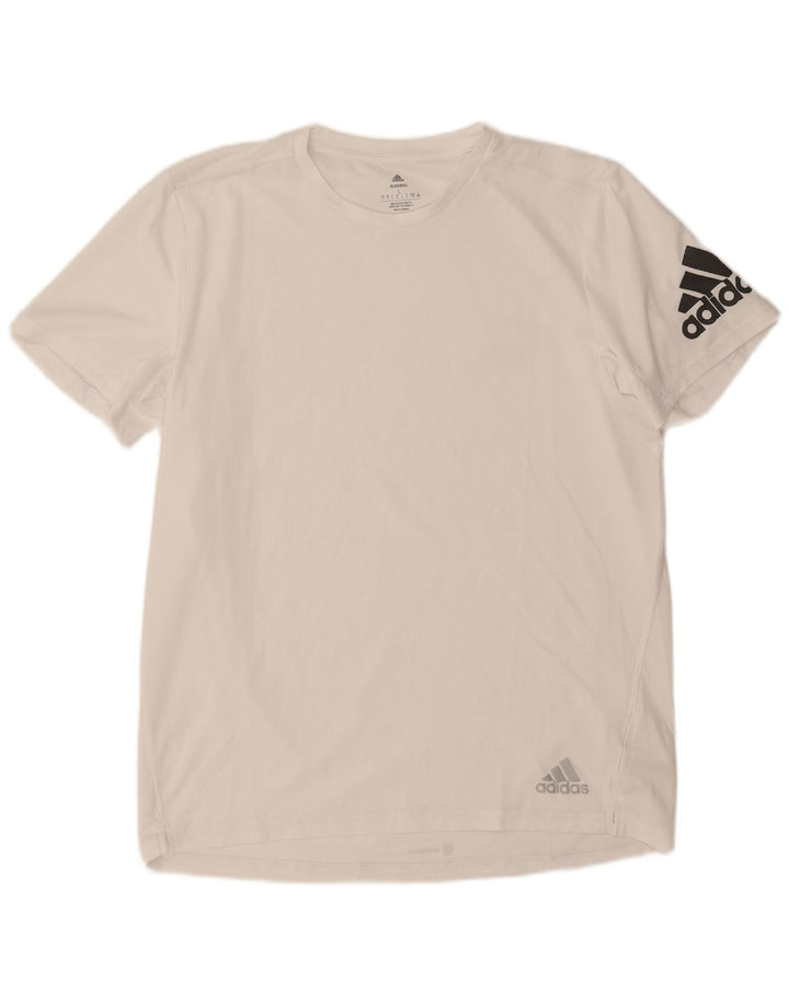 Adidas muška majica kratkih rukava Aeroready Graphic, veliki bijeli poliester