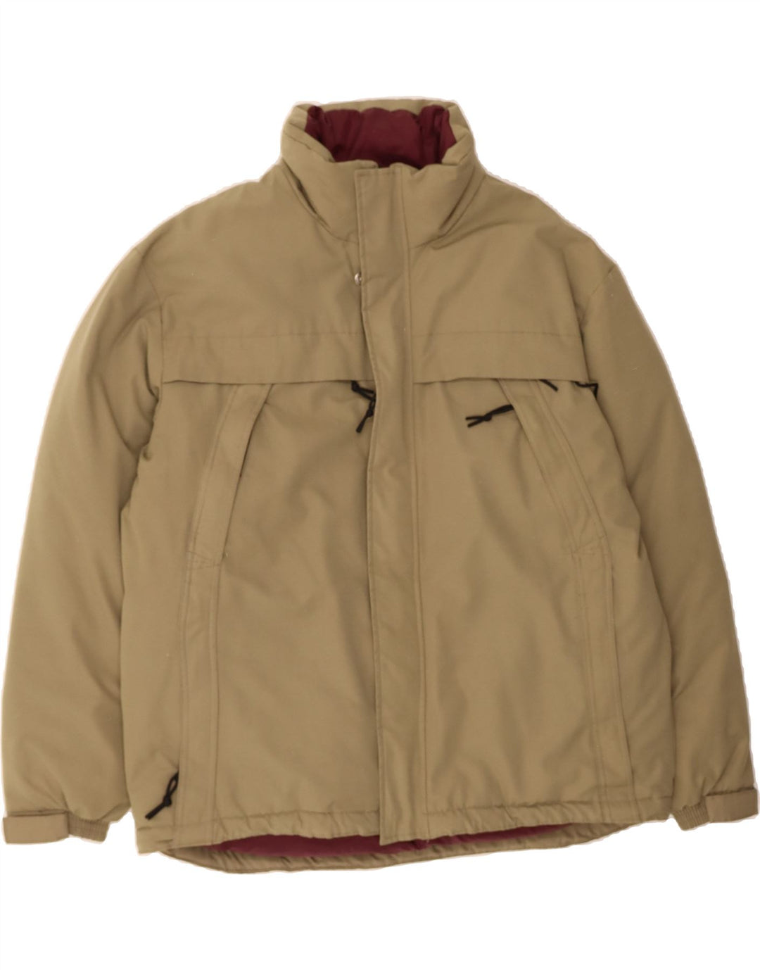 ACTIVE Mens Windbreaker Jacket UK 42 XL Beige Vintage Active and Second-Hand Active from Messina Hembry 