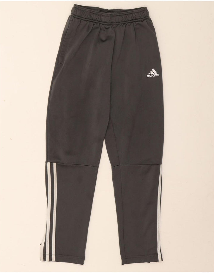 Adidas Hlače za trenirku za dječake 11-12 godina sive poliesterske