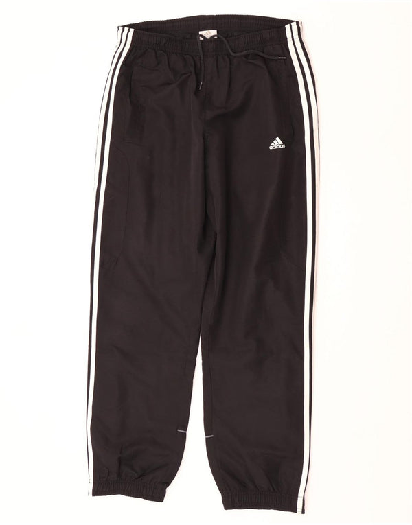 Adidas muške trenirke hlače Joggers UK 40/42 srednje crni poliester