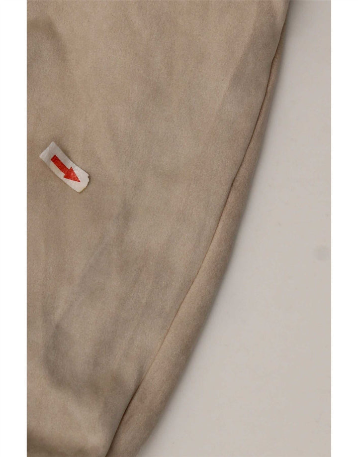 Zara ženska prevelika bomber jakna UK 14 srednje bež poliester