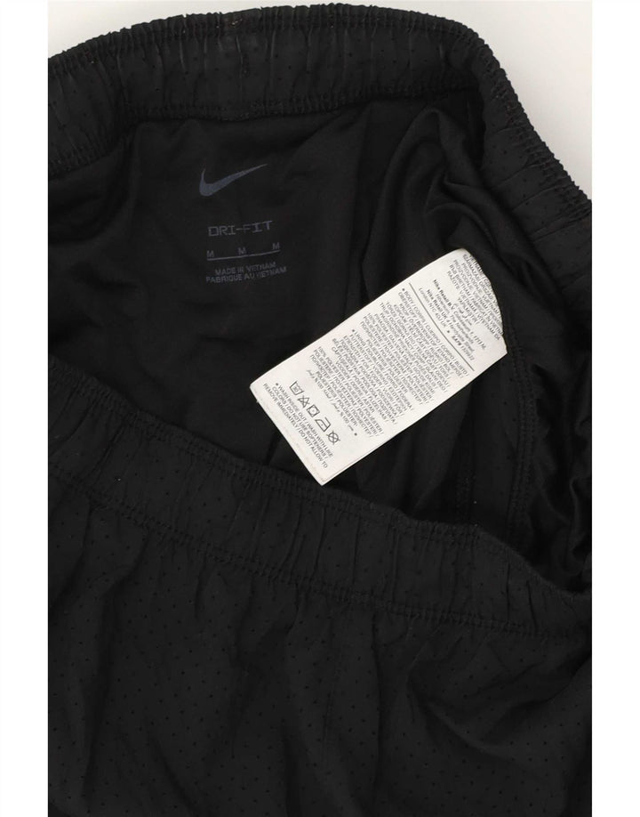 Nike Ženske Dri Fit Sportske kratke hlače UK 12 Srednje crni poliester