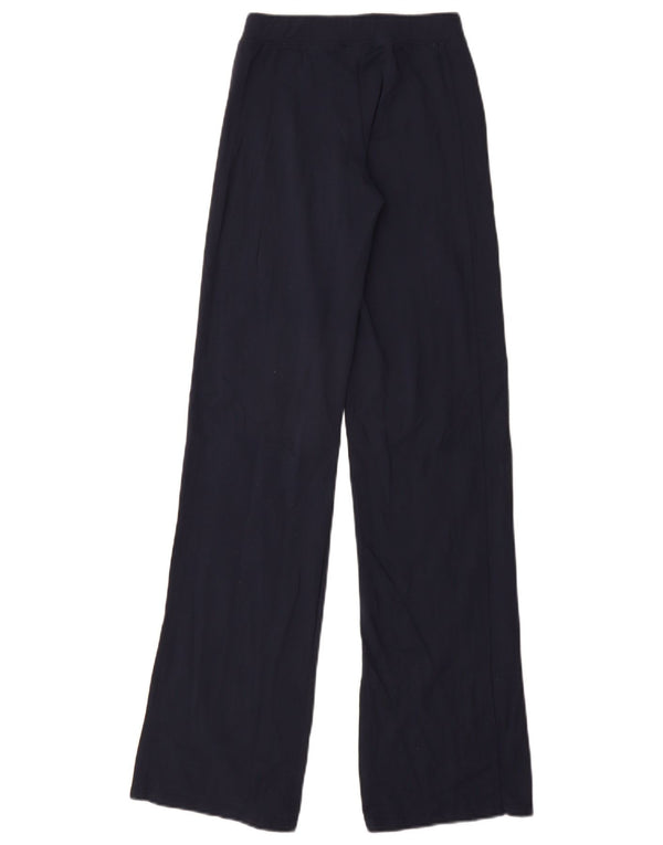 Nike ženske široke hlače za trenirku UK 6/8 XS tamnoplavi najlon