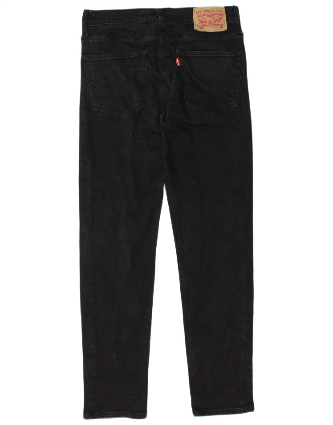 Levi's muške 511 uske traperice W32 L32 crni pamuk