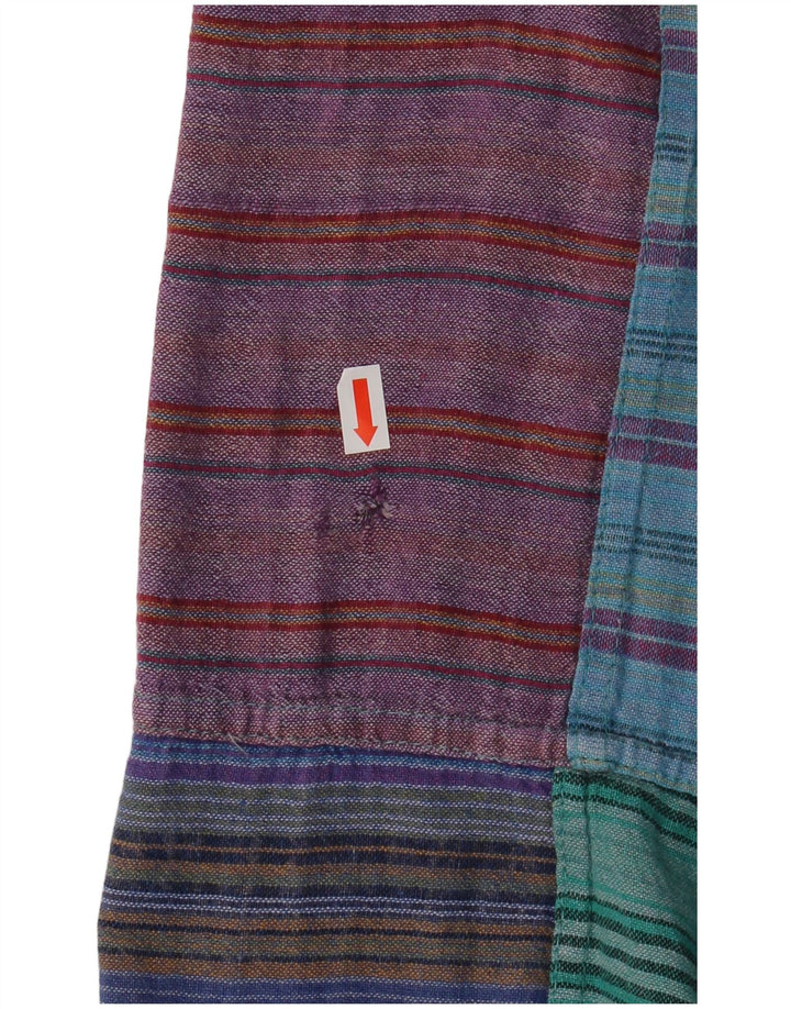 VINTAGE ženske harem hlače W30 L22 Raznobojni patchwork