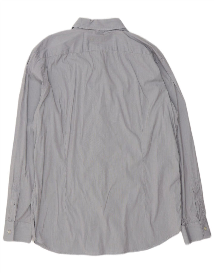 HUGO BOSS Muška košulja XL sivi karirani pamuk